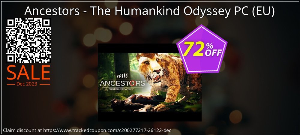 Ancestors - The Humankind Odyssey PC - EU  coupon on April Fools' Day discounts