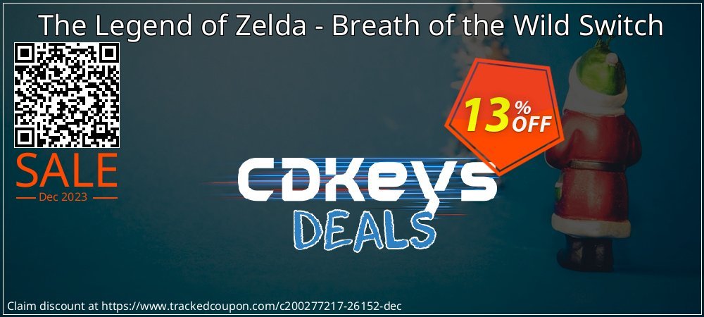 The Legend of Zelda - Breath of the Wild Switch coupon on April Fools' Day deals