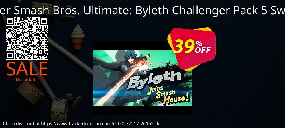 Super Smash Bros. Ultimate: Byleth Challenger Pack 5 Switch coupon on National Walking Day offering discount