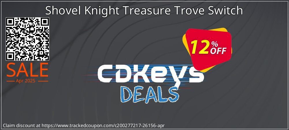 Shovel Knight Treasure Trove Switch coupon on Women Day offering discount