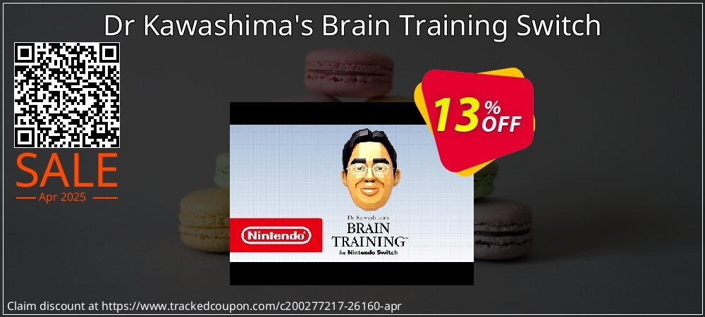 Dr Kawashima's Brain Training Switch coupon on National Walking Day sales