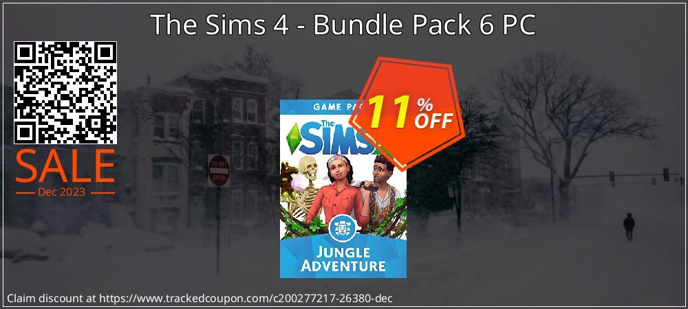 The Sims 4 - Bundle Pack 6 PC coupon on World Backup Day discount
