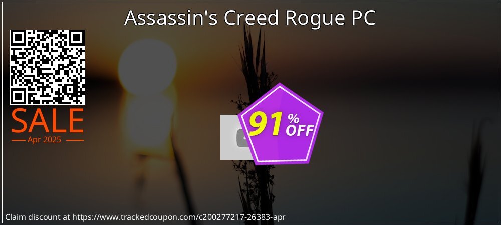 Assassin's Creed Rogue PC coupon on Easter Day discounts