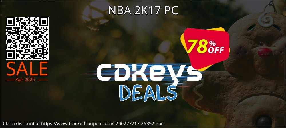 NBA 2K17 PC coupon on April Fools' Day discounts