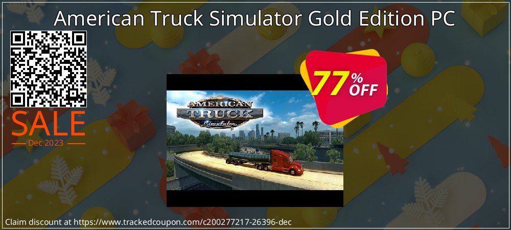 American Truck Simulator Gold Edition PC coupon on World Party Day offer