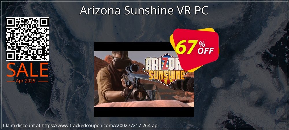 Arizona Sunshine VR PC coupon on Tell a Lie Day super sale