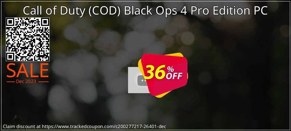 Call of Duty - COD Black Ops 4 Pro Edition PC coupon on World Party Day discounts