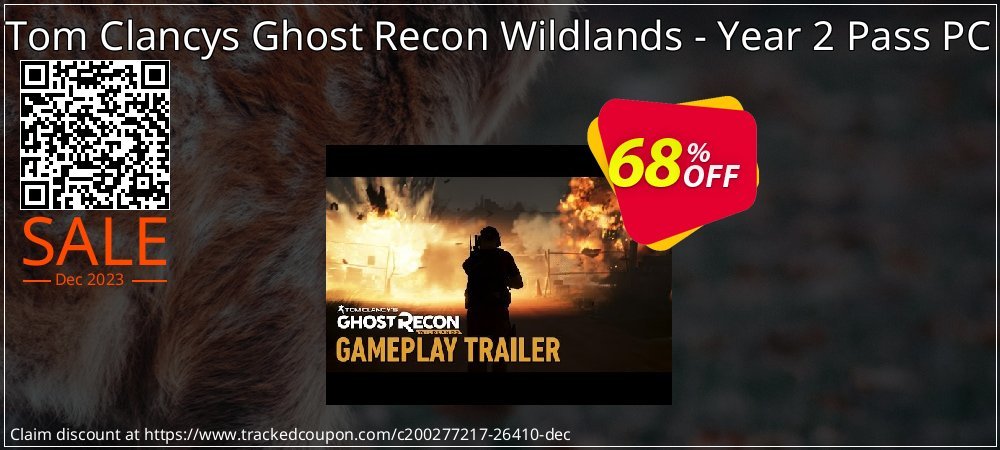 Tom Clancys Ghost Recon Wildlands - Year 2 Pass PC coupon on National Walking Day discounts