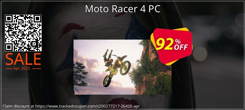 Moto Racer 4 PC coupon on National Walking Day promotions