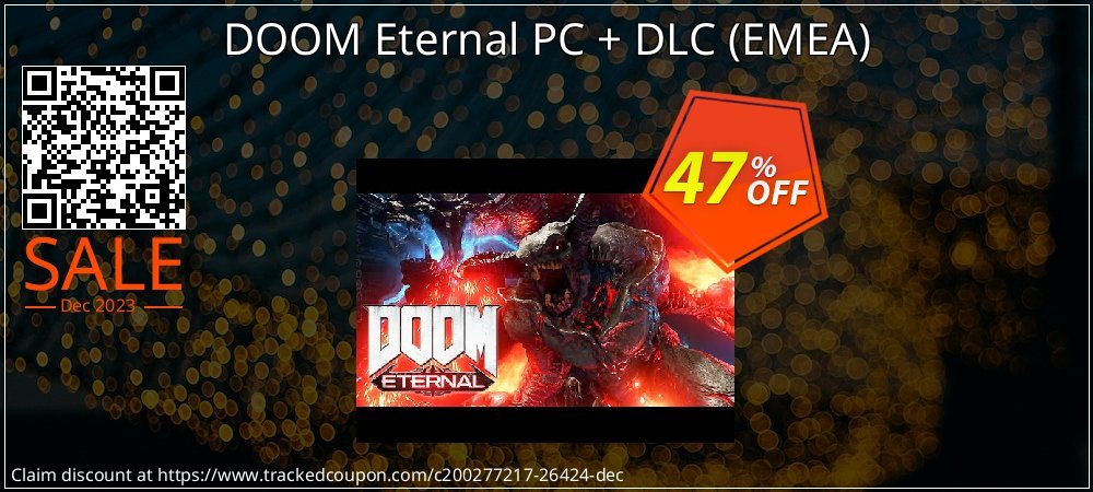 DOOM Eternal PC + DLC - EMEA  coupon on April Fools' Day offer
