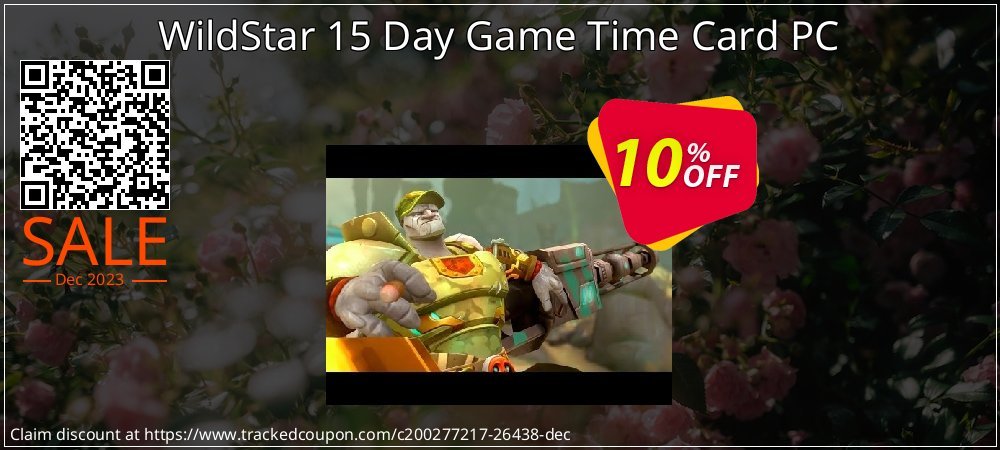 WildStar 15 Day Game Time Card PC coupon on Virtual Vacation Day discounts