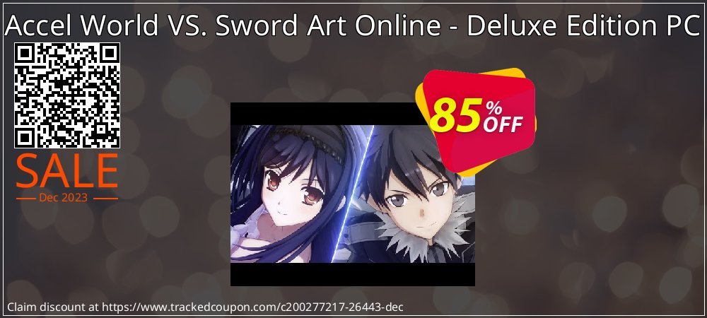 Accel World VS. Sword Art Online - Deluxe Edition PC coupon on Virtual Vacation Day discount
