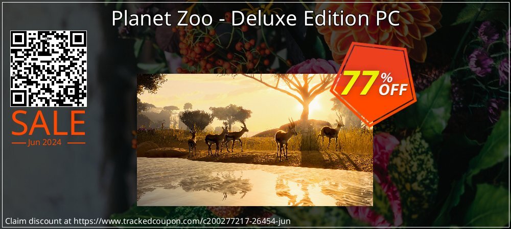 Planet Zoo - Deluxe Edition PC coupon on National Smile Day discounts
