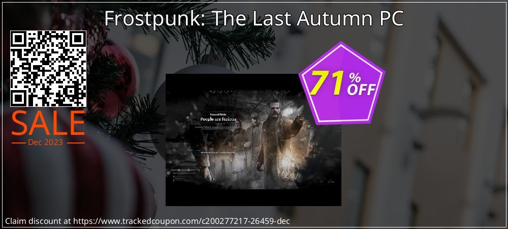 Frostpunk: The Last Autumn PC coupon on Tell a Lie Day offer