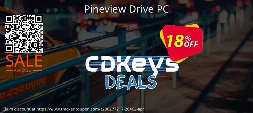 Pineview Drive PC coupon on April Fools' Day offering sales