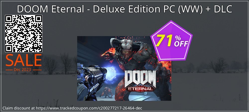 DOOM Eternal - Deluxe Edition PC - WW + DLC coupon on Tell a Lie Day discounts
