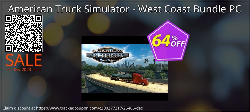 American Truck Simulator - West Coast Bundle PC coupon on World Whisky Day deals