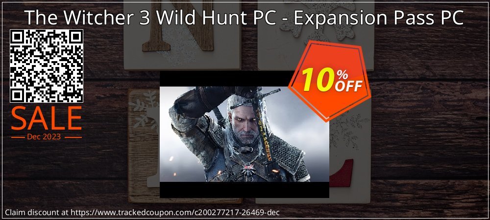 The Witcher 3 Wild Hunt PC - Expansion Pass PC coupon on National Smile Day offering discount