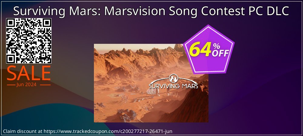 Surviving Mars: Marsvision Song Contest PC DLC coupon on World Whisky Day super sale