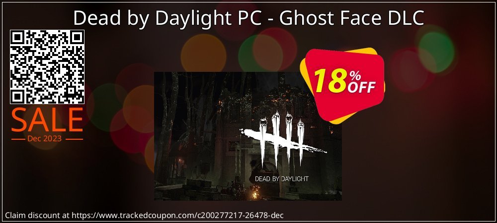 Dead by Daylight PC - Ghost Face DLC coupon on Easter Day discount