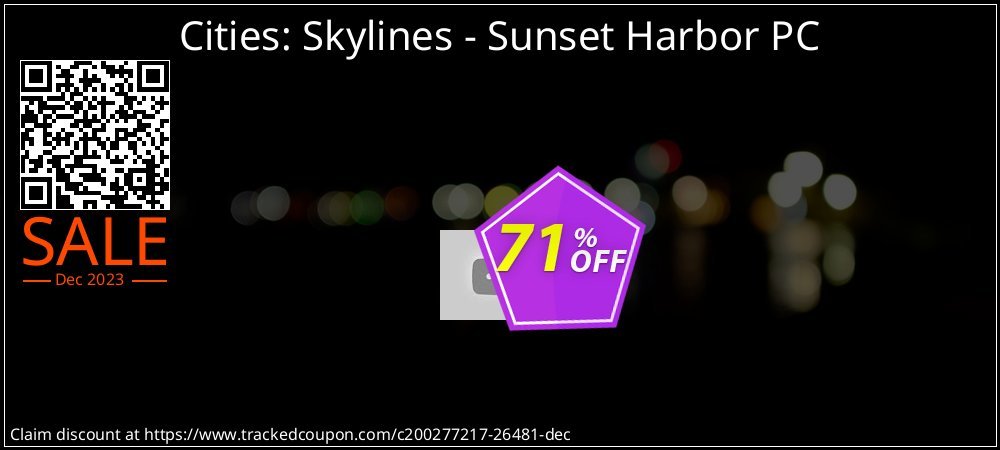 Cities: Skylines - Sunset Harbor PC coupon on World Party Day super sale