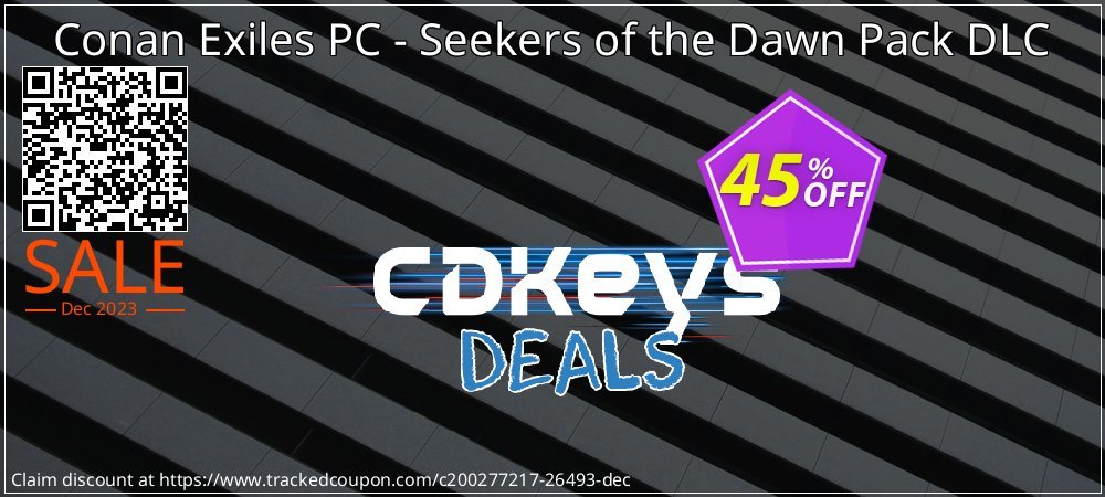 Conan Exiles PC - Seekers of the Dawn Pack DLC coupon on Easter Day sales