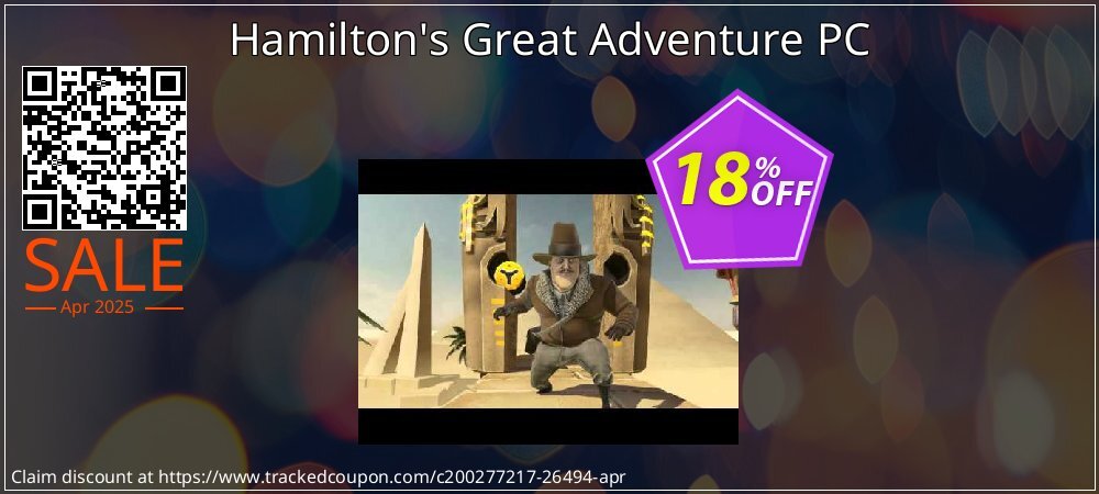 Hamilton's Great Adventure PC coupon on Earth Hour sales