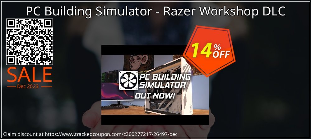 PC Building Simulator - Razer Workshop DLC coupon on April Fools' Day offering discount