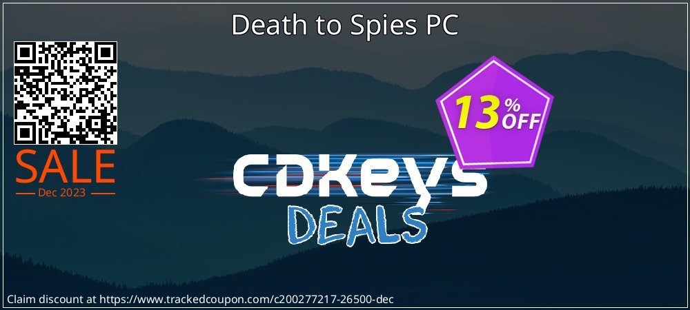 Death to Spies PC coupon on National Walking Day discounts