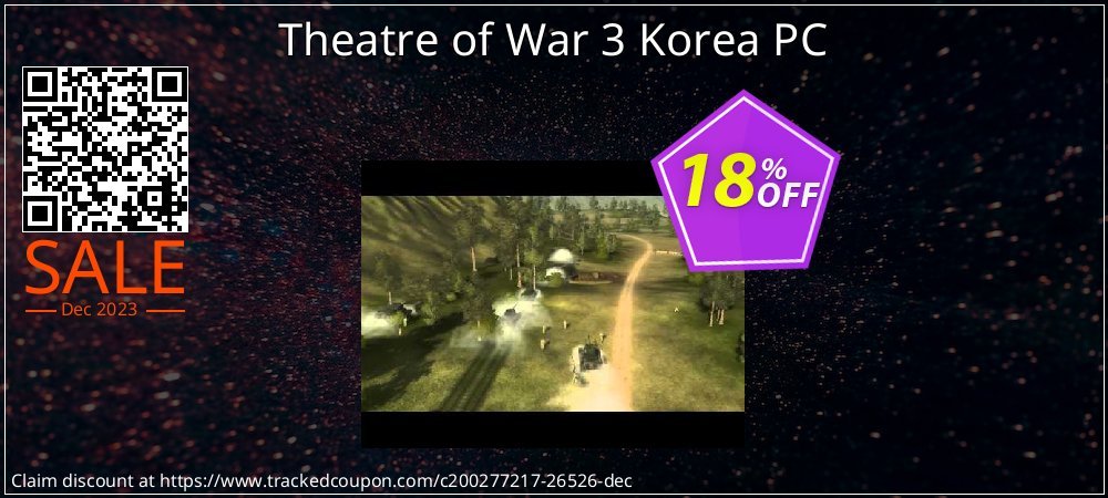 Theatre of War 3 Korea PC coupon on World Party Day super sale
