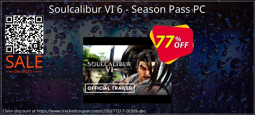 Soulcalibur VI 6 - Season Pass PC coupon on Tell a Lie Day sales