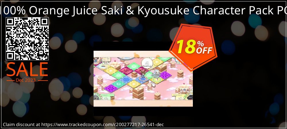 100% Orange Juice Saki & Kyousuke Character Pack PC coupon on Palm Sunday offer