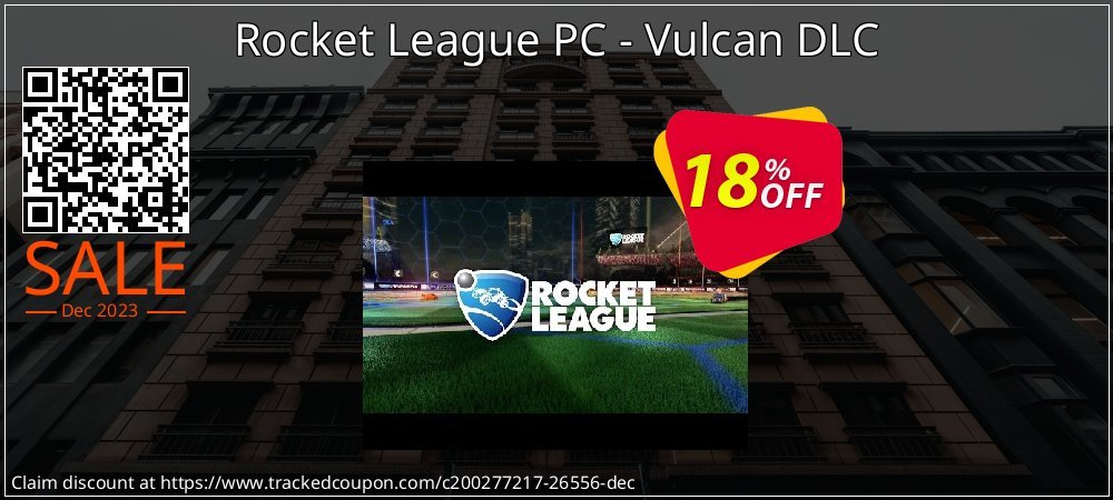Rocket League PC - Vulcan DLC coupon on World Party Day sales