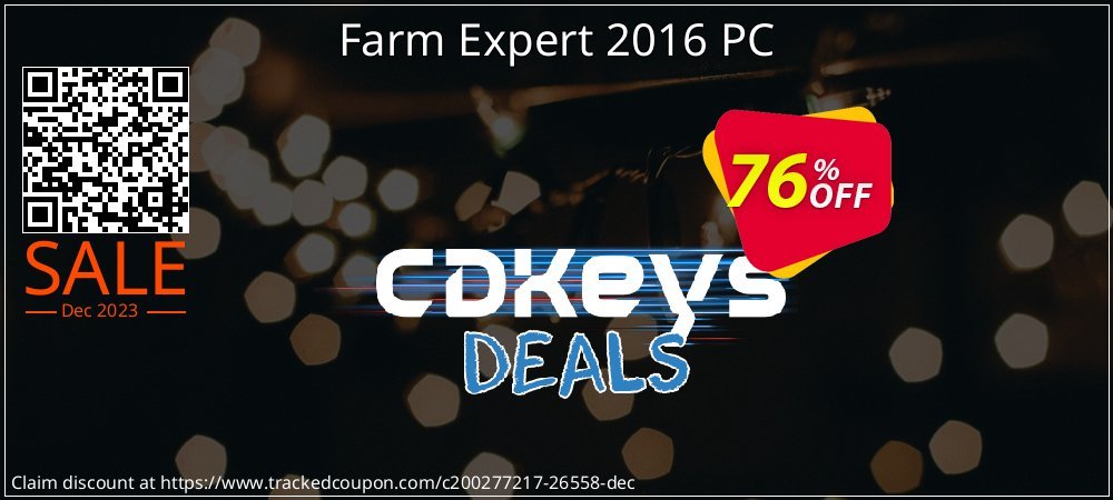 Farm Expert 2016 PC coupon on Easter Day offer