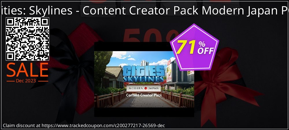 Cities: Skylines - Content Creator Pack Modern Japan PC coupon on Tell a Lie Day offering discount
