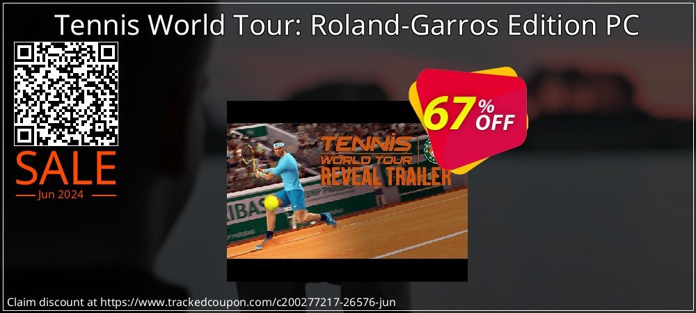 Tennis World Tour: Roland-Garros Edition PC coupon on World Whisky Day discount