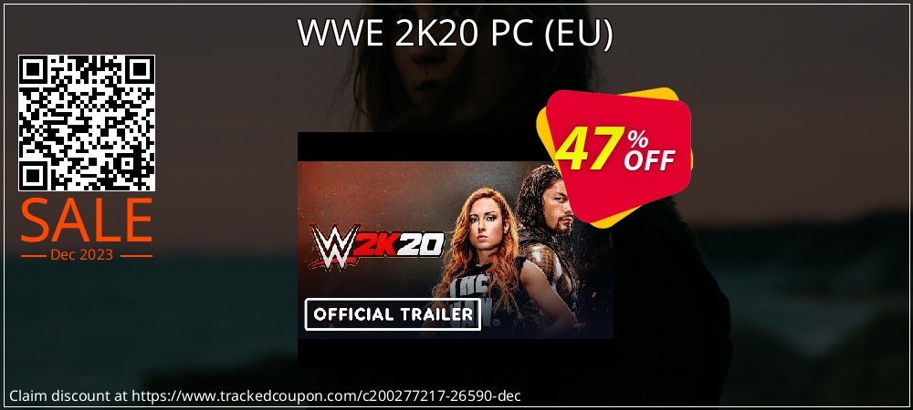 WWE 2K20 PC - EU  coupon on National Walking Day discounts