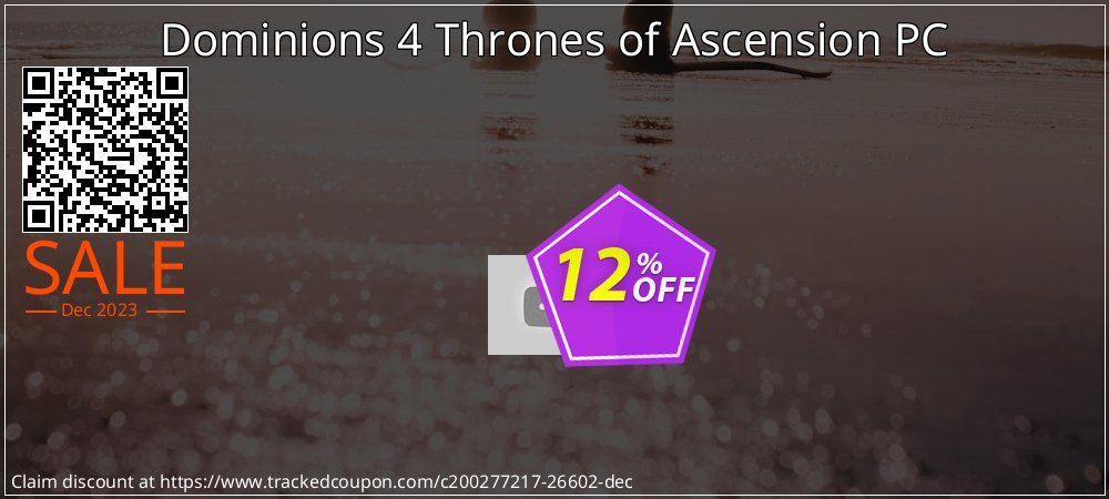 Dominions 4 Thrones of Ascension PC coupon on Emoji Day offering discount