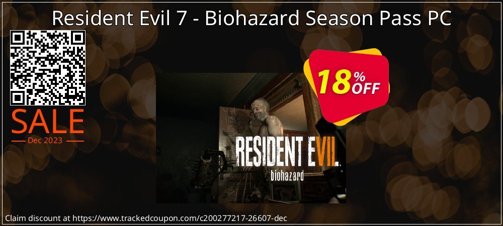 Resident Evil 7 - Biohazard Season Pass PC coupon on Working Day discounts