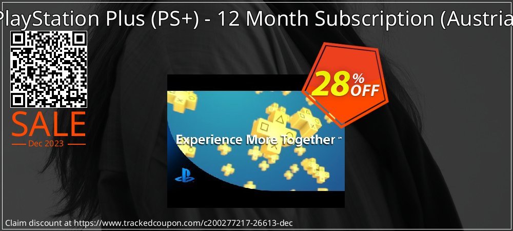 PlayStation Plus - PS+ - 12 Month Subscription - Austria  coupon on Easter Day discount