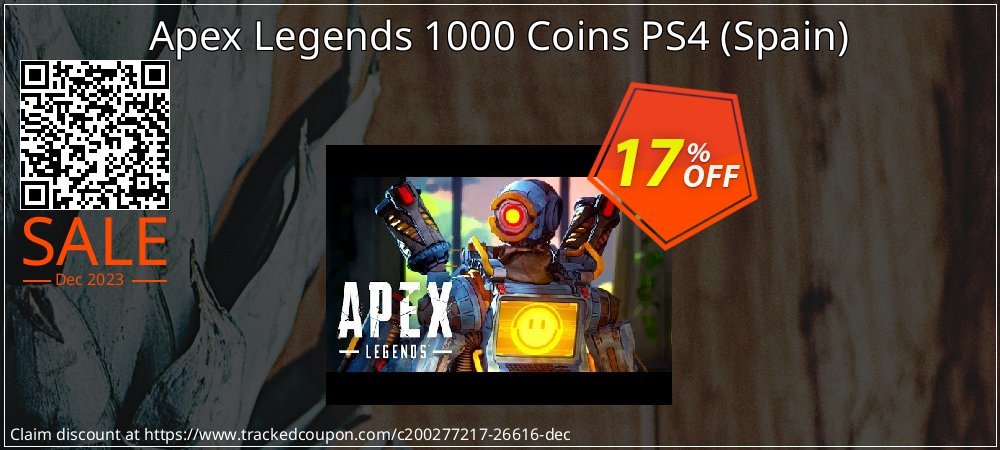 Apex Legends 1000 Coins PS4 - Spain  coupon on World Party Day super sale