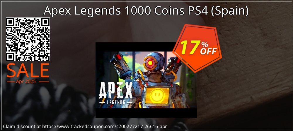 Apex Legends 1000 Coins PS4 - Spain  coupon on World Party Day super sale