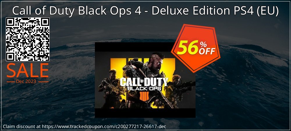 Call of Duty Black Ops 4 - Deluxe Edition PS4 - EU  coupon on Camera Day sales