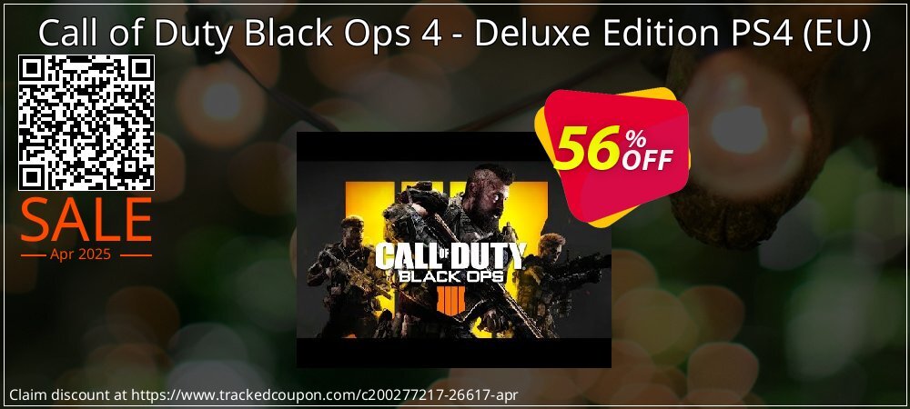 Call of Duty Black Ops 4 - Deluxe Edition PS4 - EU  coupon on April Fools' Day discounts