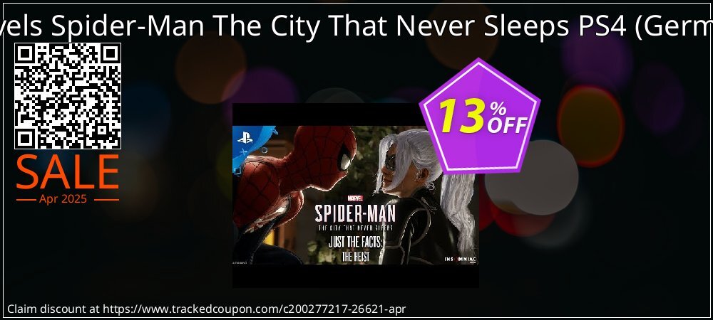 Marvels Spider-Man The City That Never Sleeps PS4 - Germany  coupon on National Loyalty Day discount