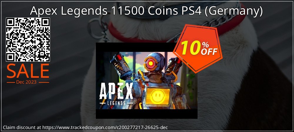 Apex Legends 11500 Coins PS4 - Germany  coupon on World Backup Day offering sales