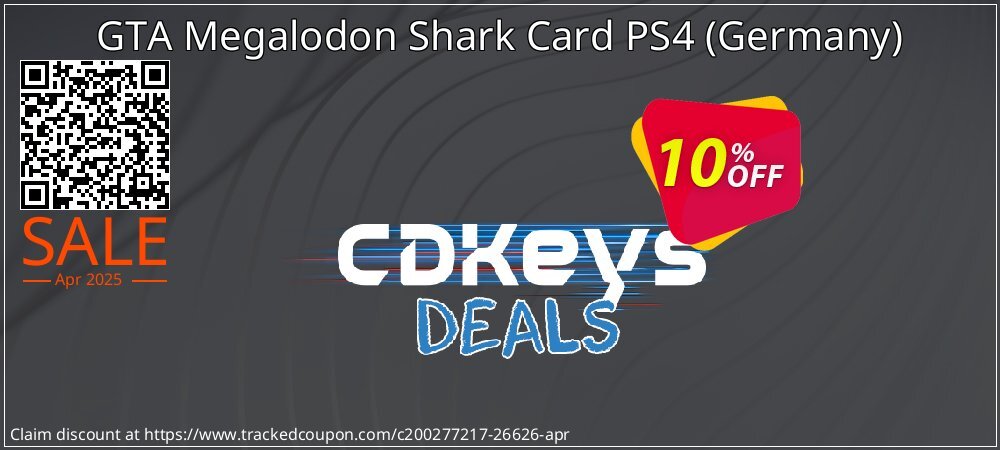 GTA Megalodon Shark Card PS4 - Germany  coupon on World Party Day discounts