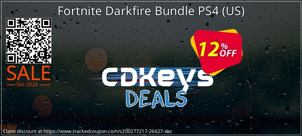 Fortnite Darkfire Bundle PS4 - US  coupon on April Fools' Day promotions