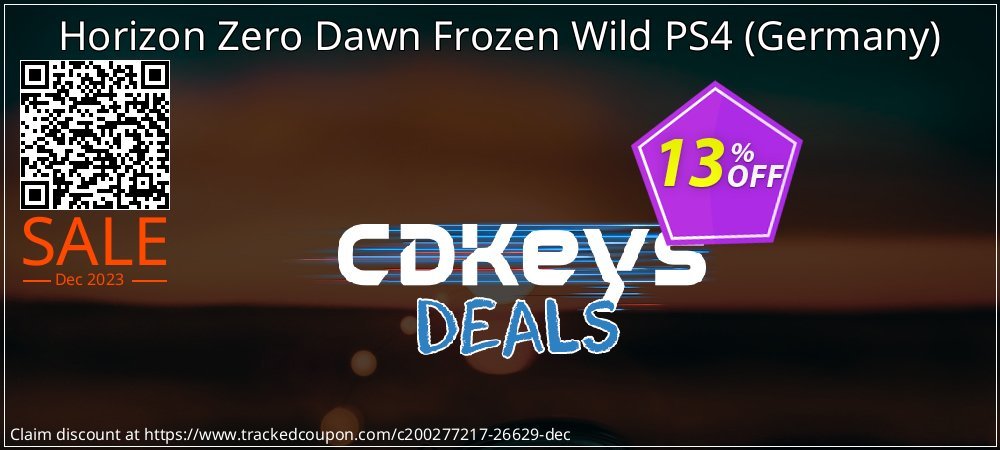 Horizon Zero Dawn Frozen Wild PS4 - Germany  coupon on Tell a Lie Day deals