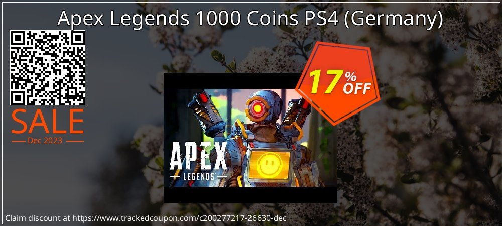 Apex Legends 1000 Coins PS4 - Germany  coupon on National Walking Day offer